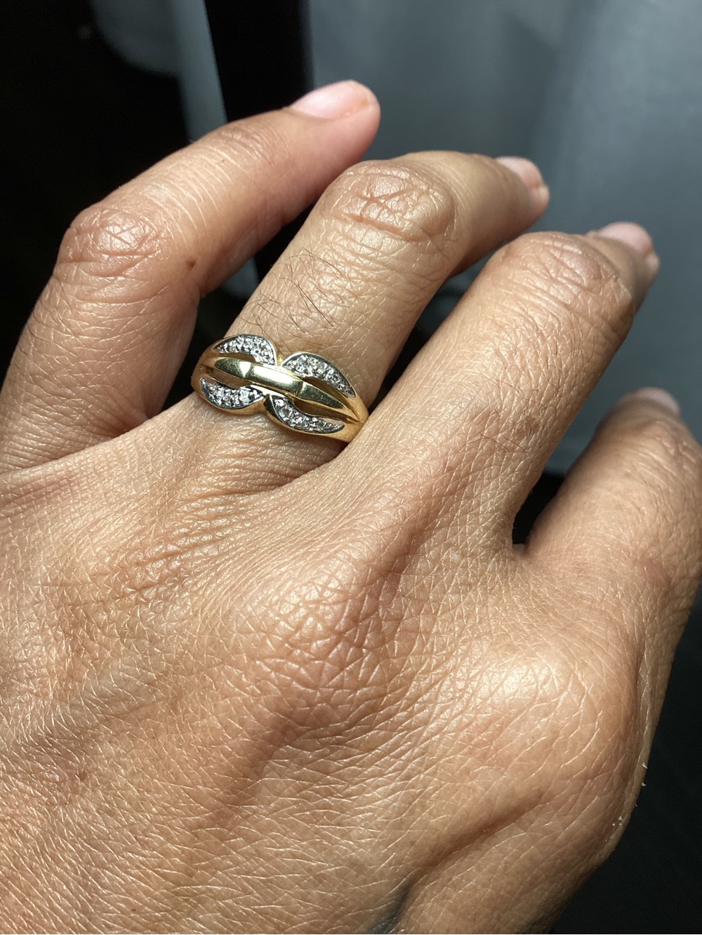 10k Gold Intertwined Ring